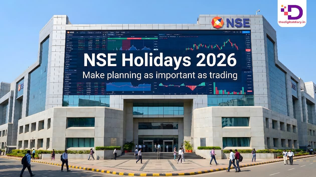 NSE Holidays 2026 Announced: Important Dates to Trade in the Year Ahead