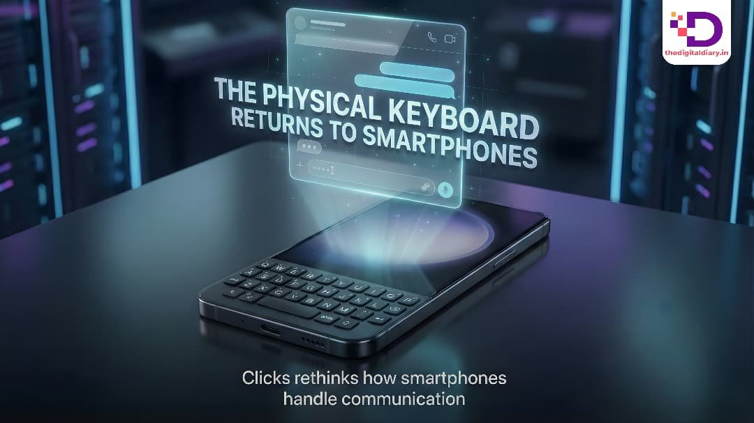 Why Physical Keyboards are Returning in Smartphones at Clicks Communicator CES 2026