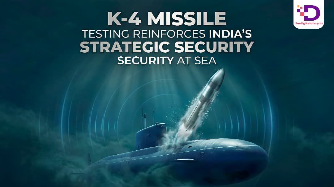 India Enhances Sea-Based Defense by Successful K-4 Ballistic Missile Test